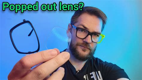Lens Popped Out Of Your Glasses Learn How To Fix It Youtube