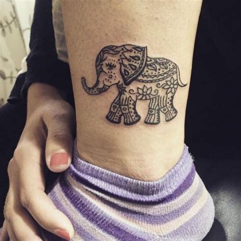 75 Big And Small Elephant Tattoo Ideas Brighter Craft Girly Tattoos