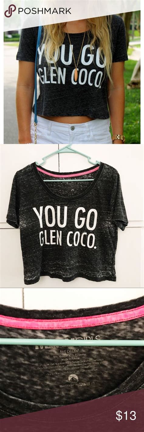 Mean Girls Crop Top Gray Color You Go Glen Coco Bundle And Make An