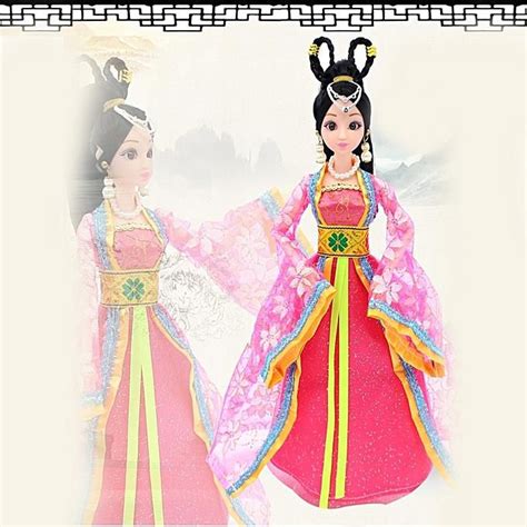 generic clothes for barbie doll traditional chinese classical style costume for 30cm barbie doll