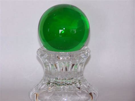 Green Glass Ball