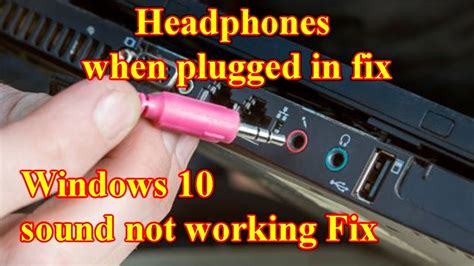 Windows 10 Not Detecting Headphones When Plugged In Fix Youtube
