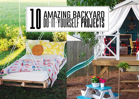See more ideas about crafts, diy crafts, diy. 10 amazing backyard do-it-yourself projects you'll adore - Andrea's Notebook