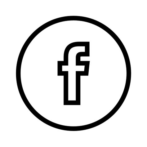 Social Circle Media Facebook Network Icon