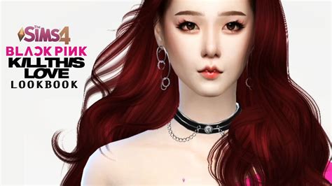 Blackpink Jisoo Kill This Love Mv Fashion Lookbook The Sims 4