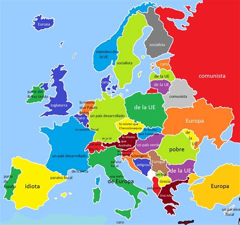 Lista Imagen De Fondo Mapa De Europa Mudo Sin Fronteras El último