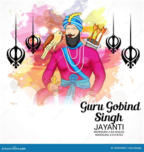 Celebrate Guru Gobind Singh Jayanti Royalty Free Cartoon CartoonDealer Com