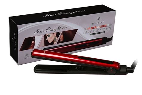 Mhu Professional 1 Inch Hair Straightener With Ionic Ceramic Coated