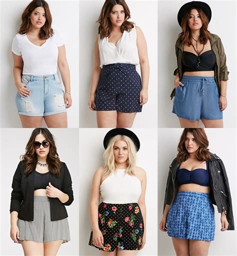 Plus Size Summer Shorts From Various Stores Gorgeous And Beautiful