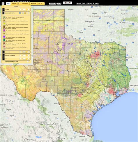 Texas Ecoregions Map From Texas Parks And Wildlife Maps Texas