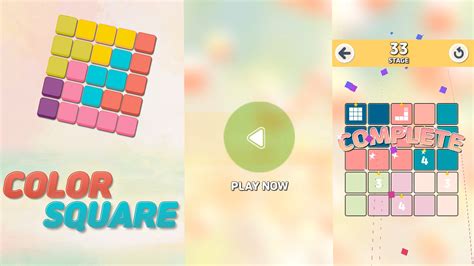 Descargar Color Square Puzzle Juego Gratis Qooapp Game Store