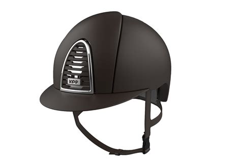 Kep Helmet Cromo 20 Textile Brown Wb Equiline Ltd