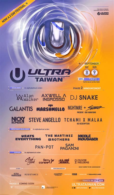 台北ultra Edmusic 之旅 Ultra Taiwan 2018 8 9sept Lihkg 討論區