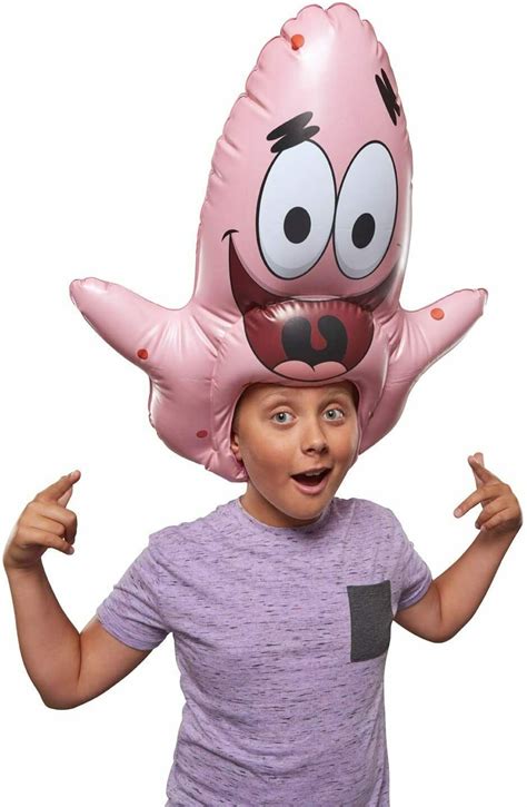Spirit Halloween Adult Patrick Star Inflatable Costume Officially