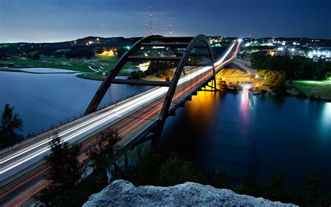 Pennybacker Bridge In Austin Texas By Hodgepodge