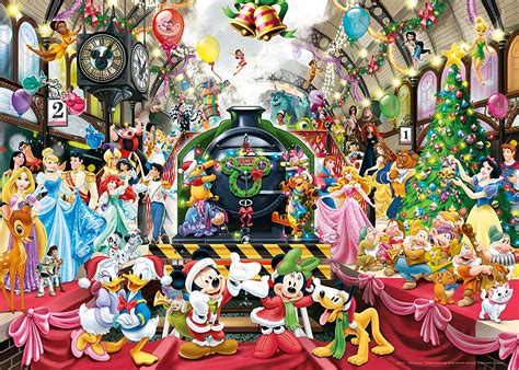 Ravensburger Disney Christmas All Aboard 1000 Piece Puzzle The Puzzle