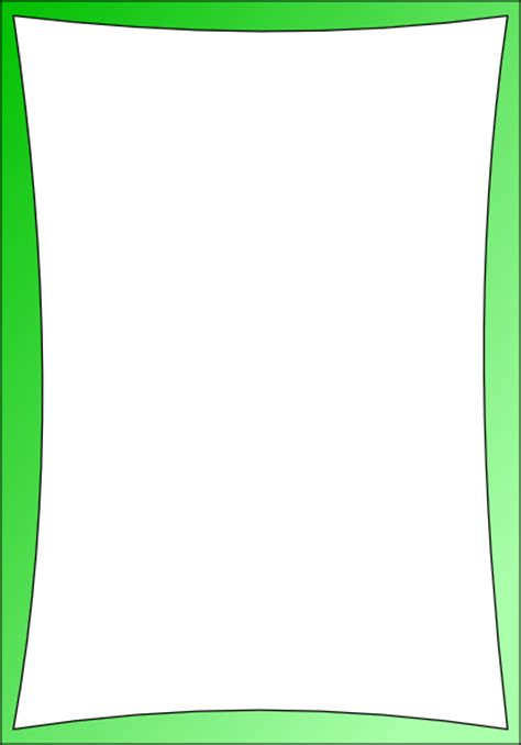 Simple Green Frame Clip Art At Vector Clip Art