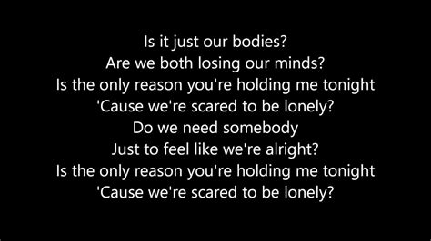 Martin Garrix Ft Dua Lipa Scared To Be Lonely Lyrics Youtube