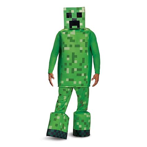 Minecraft Creeper Adult Prestige Halloween Costume Bed Bath And Beyond
