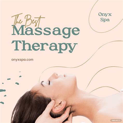 Free Massage Therapy Ad Instagram Post