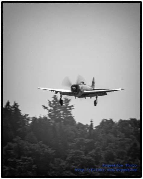 P 47 On Final Approach To Boeing Field I Decided To Conver Flickr