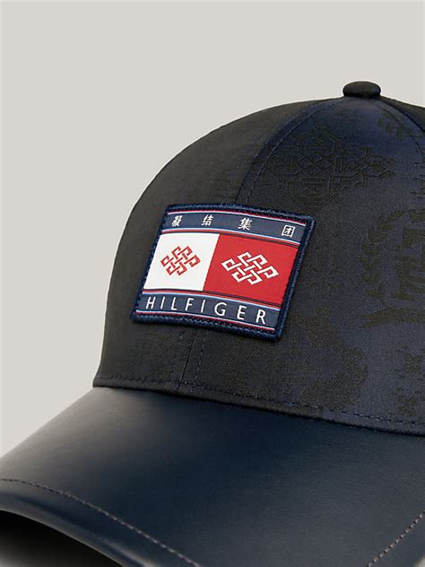 Tommy X Clot Jacquard Flag Logo Baseball Cap Blue Tommy Hilfiger