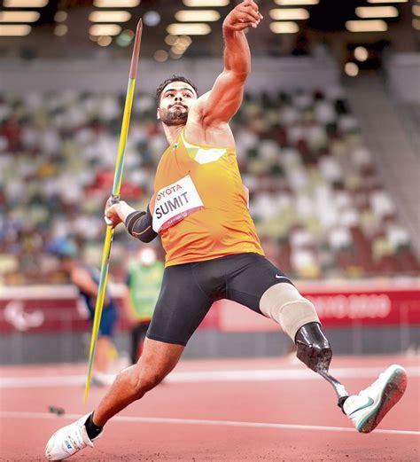 Just For The Record Javelin Thrower Sumit Shatters World Record