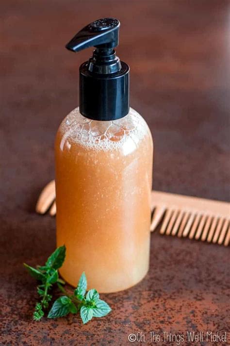 Natural Diy Clarifying Shampoo Oh The Things Well Make