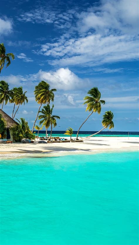 Playa De Maldivas Fondo De Pantalla 5k Hd Id4592