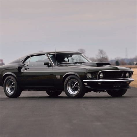 Black Jade 1969 Ford Mustang