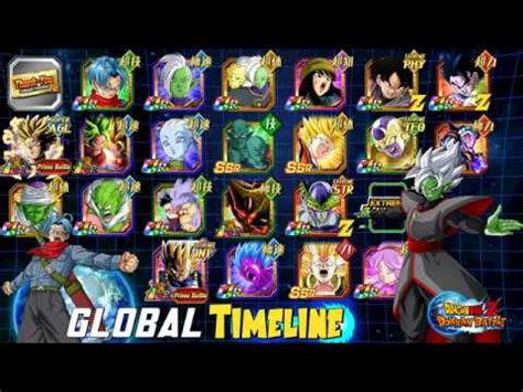 The entire dragon ball timeline explained in order the dragon ball timeline can be very confusing. GLOBAL TIMELINE Revisited (Nov-Dec 2019) | Dragon Ball Z Dokkan Battle - YouTube
