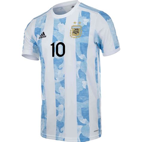 2021 Kids Adidas Lionel Messi Argentina Home Jersey Soccerpro
