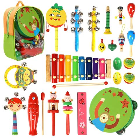 Crzko Instrumentos Musicales Para Niños 22 En 1 Juguete Para Niños Mini