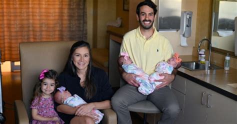 One In A Million Us Couple Gives Birth To Spontaneous Triplets In