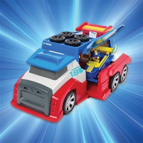 PAW Patrol Ready Race Rescue Mobile Pit Stop Team Vehicle With
