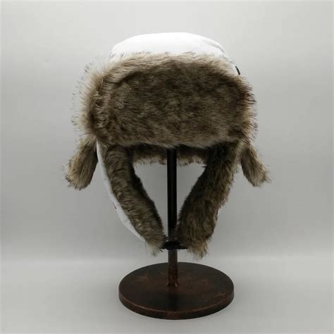 Classical Winter Russian Style Trapper Hat With Faux Fur Earflap Buy