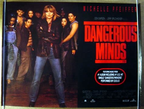 But johnson radically changes her lesson plan to include bribery and browbeating. Dangerous Minds - Original Cinema Movie Poster From ...
