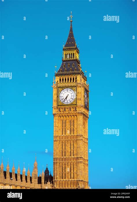 The Clocktower Of Big Ben London England United Kingdom Stock Photo