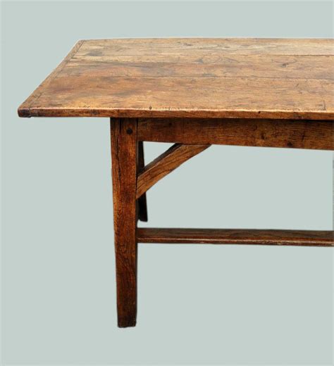 18th Century English Oak Farmhouse Table Bada