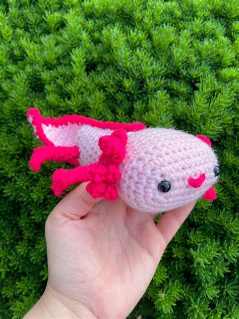 Minecraft Axolotl Crochet Pattern