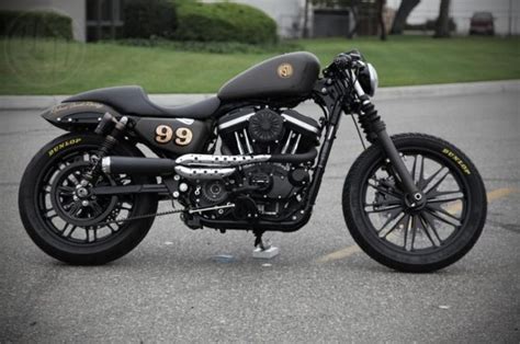 Killing Number 99 Harley Davidson Sportster Cafe Racer Motorbikes