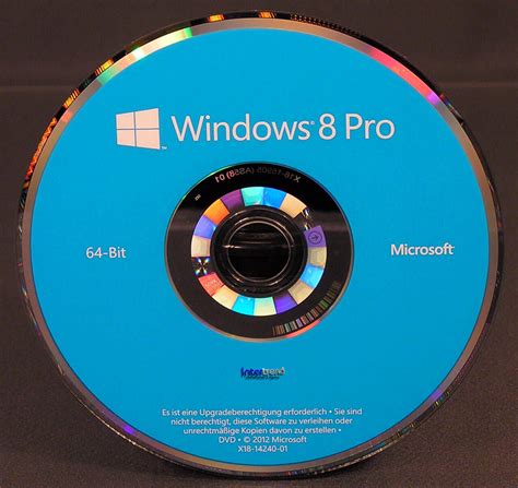 Microsoft Windows 8 Pro Upgrade Box With Dvd 3264 Bit Xp Vista 7 Ovp