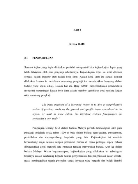 Jumlah perkataan bahasa tamil yang diserap ke dalam bahasa melayu amat sedikit. Bab 2 Fonologi Kata Pinjaman Arab dalam bahasa Melayu ...