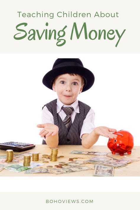 Teaching Children About Saving Money Teaching Kids Teaching Money