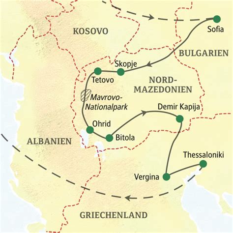 Kumanovo, tetovo, ohrid, kavadarci, strumica nachbarstaaten: Nordmazedonien Reisen | Nordmazedonien Rundreisen ...