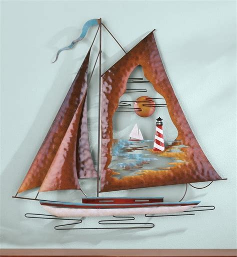 15 Best Collection Of Sailboat Metal Wall Art
