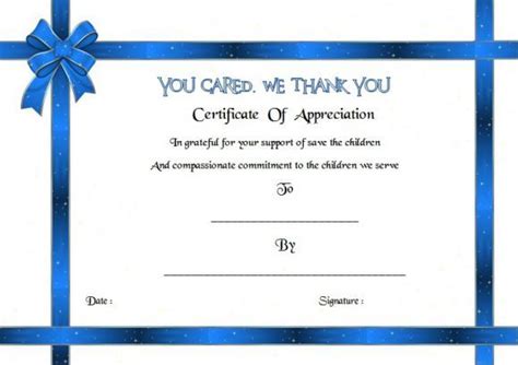 Thankyouforyourdonationcertificatetemplate Certificate