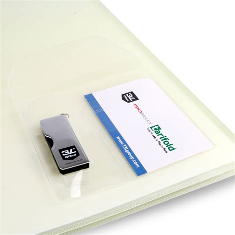 Self Adhesive Usb Business Card Pockets 3l Office