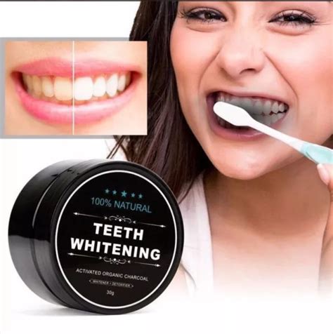 Clareador Dental Natural Teeth Whitening Pó 30g Mercado Livre