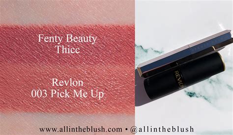 Fenty Beauty Thicc Mattemoiselle Plush Matte Lipstick Dupes All In